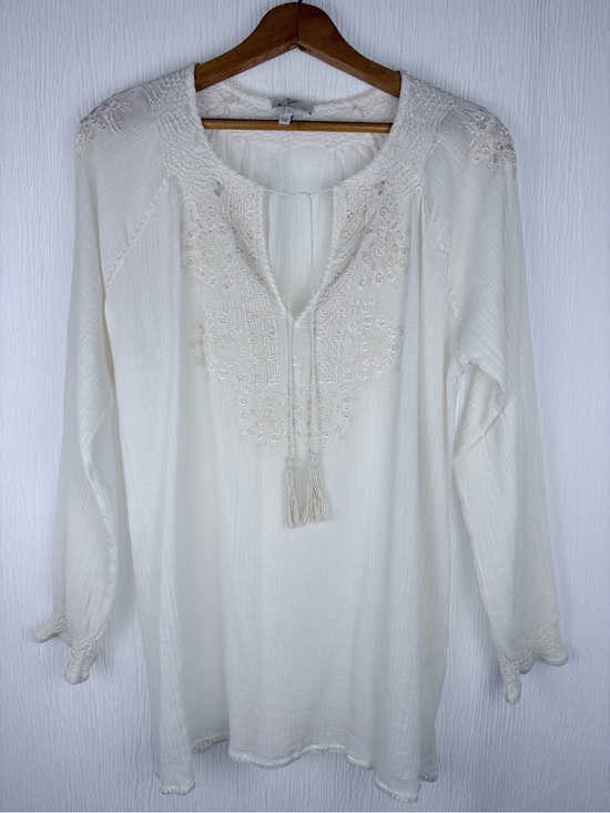 Joie Tops - Joie Embroidered Cotton Blouse, Women’s size M/L